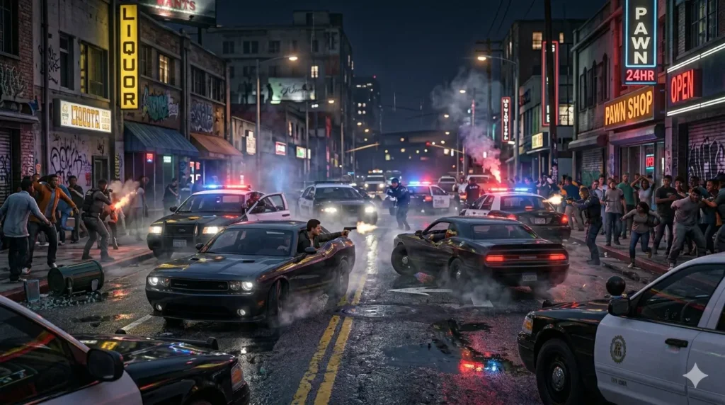 gta violence scene